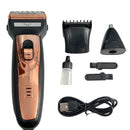 3 en 1: Rasuradora Shaver Inalámbrica Kit TXD1