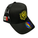 Gorra tipo Trucker Negra Bordado PREMIUM  3D Malla  Ajustable  MX*  25X