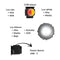 Lampara LED, 9 Pasos, 3 luces, Power Bank indicador de carga VOG142