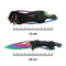 Navaja manual plegable tornasol, destapador, clip 10216