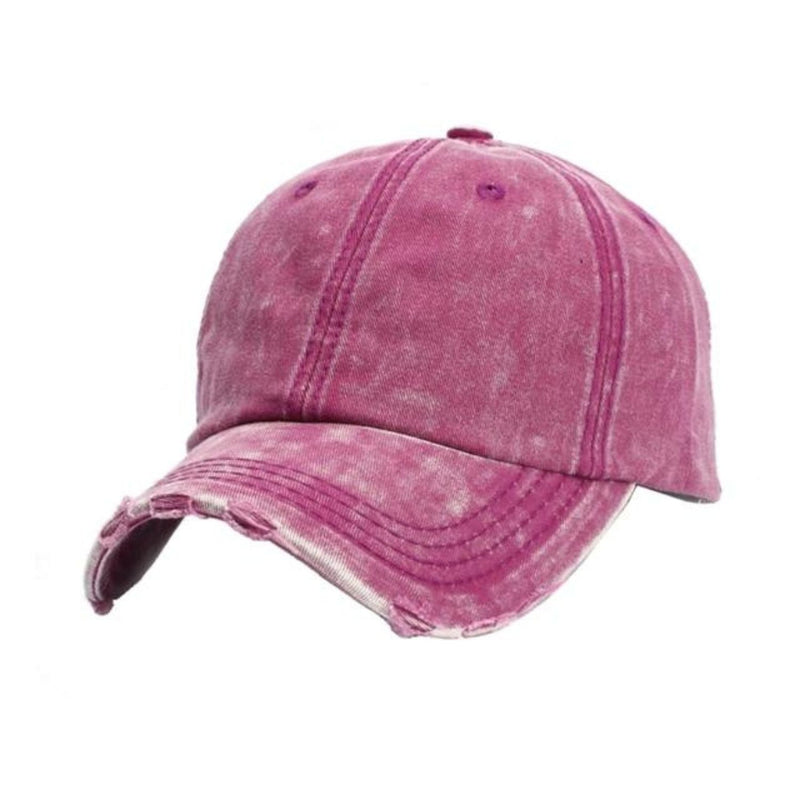 Gorra deportiva orificio para cola de caballo  mujer A55
