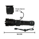 Lampara LED, 9 Pasos, 3 luces, Power Bank indicador de carga VOG142