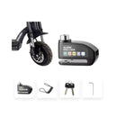 Candado alarma sensor movimiento cable IMPERMEABLE PIN 7mm S1409