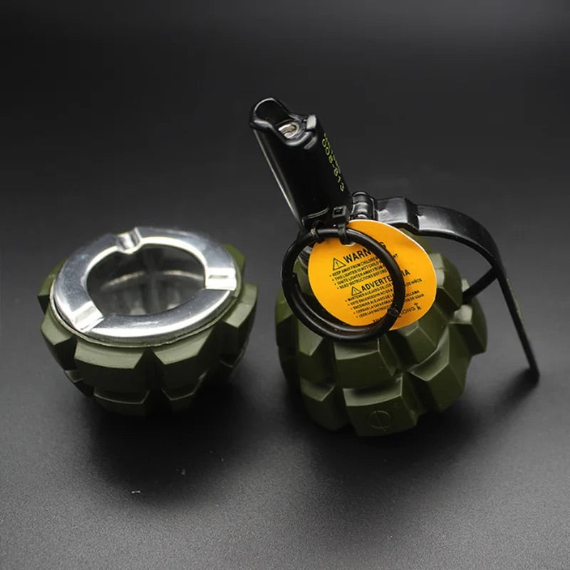 Encendedores tamaño real JUMBO diferentes Granadas PJ450