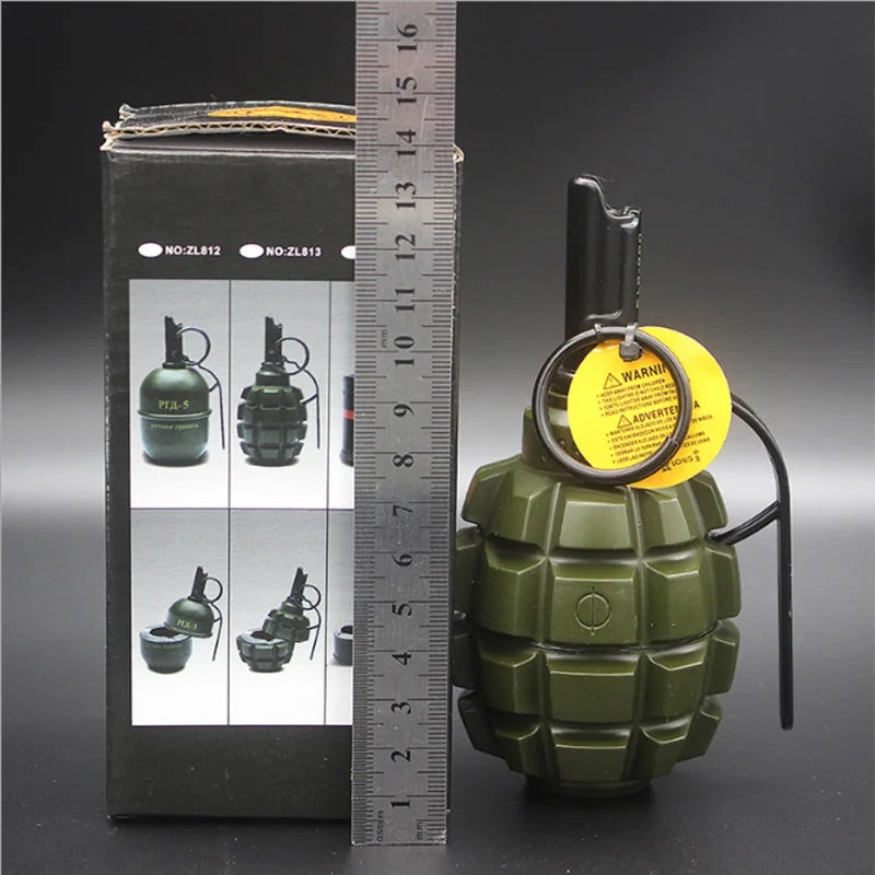 Encendedores tamaño real JUMBO diferentes Granadas PJ450