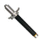 Bastón retráctil 96cm mango tipo espada con rompe vidrios 9888-P