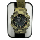 Reloj Militar Camuflado Resistente al Agua LED Antigolpes AK1933