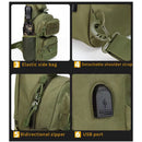 Pechera Táctica Molle Uso Rudo Multi Compartimentos AKM-050