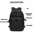 Mochila Táctica 35L Militar Molle Multibolsas Camping AKM-054