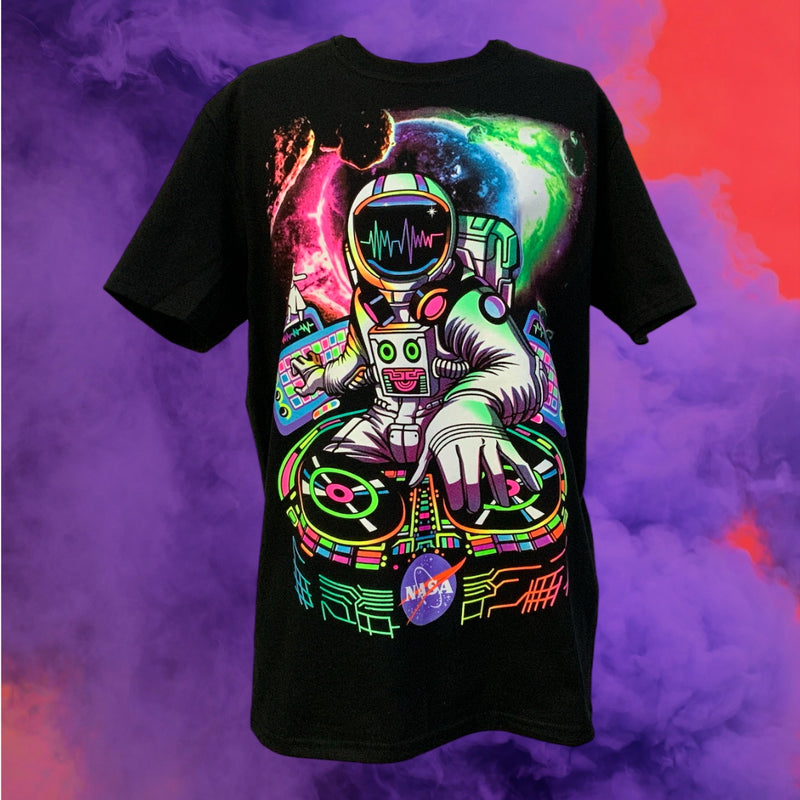 Playeras efecto fluorescente Neón 100% Algodón SN134