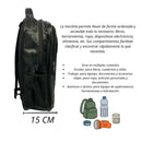 Mochila 25 lts, LapTOP, PortaBotellas, 5 compartimientos, UltraSlim, , texturizada BB1665