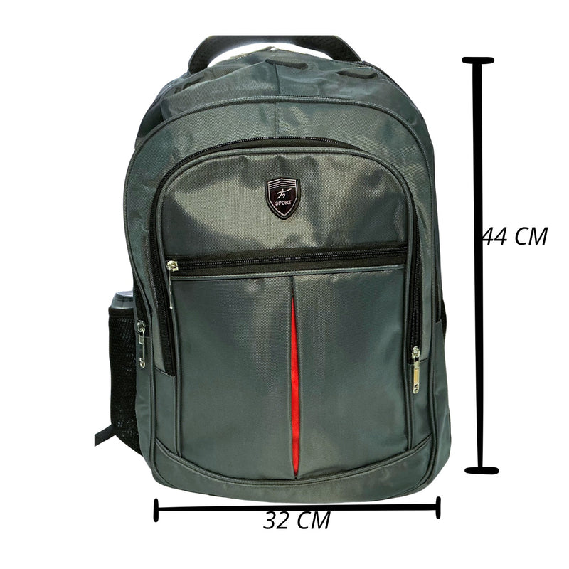 Mochila 25 lts 7 Compartimentos Porta Botella LapTop Impermeable Haza BB1702