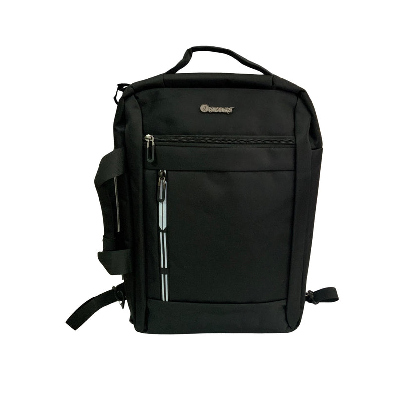 2x1 Mochila Convertible Maletín laptop broches tipo arnés 11 lts 5 compartimientos  BB1714
