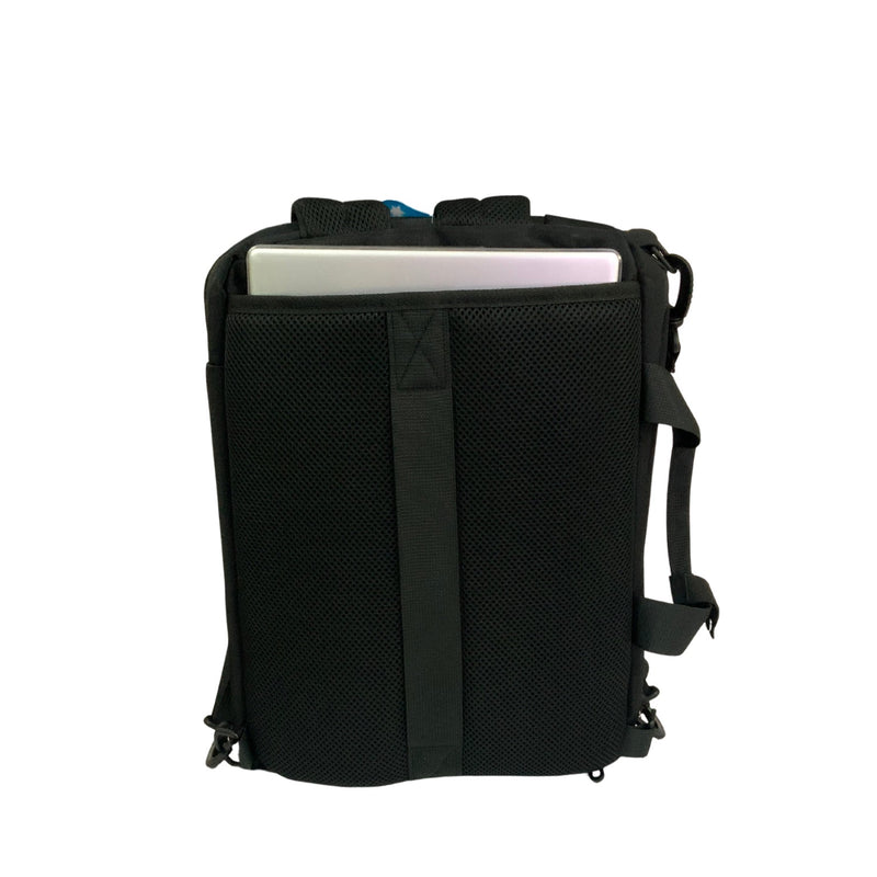 2x1 Mochila Convertible Maletín laptop broches tipo arnés 11 lts 5 compartimientos  BB1714