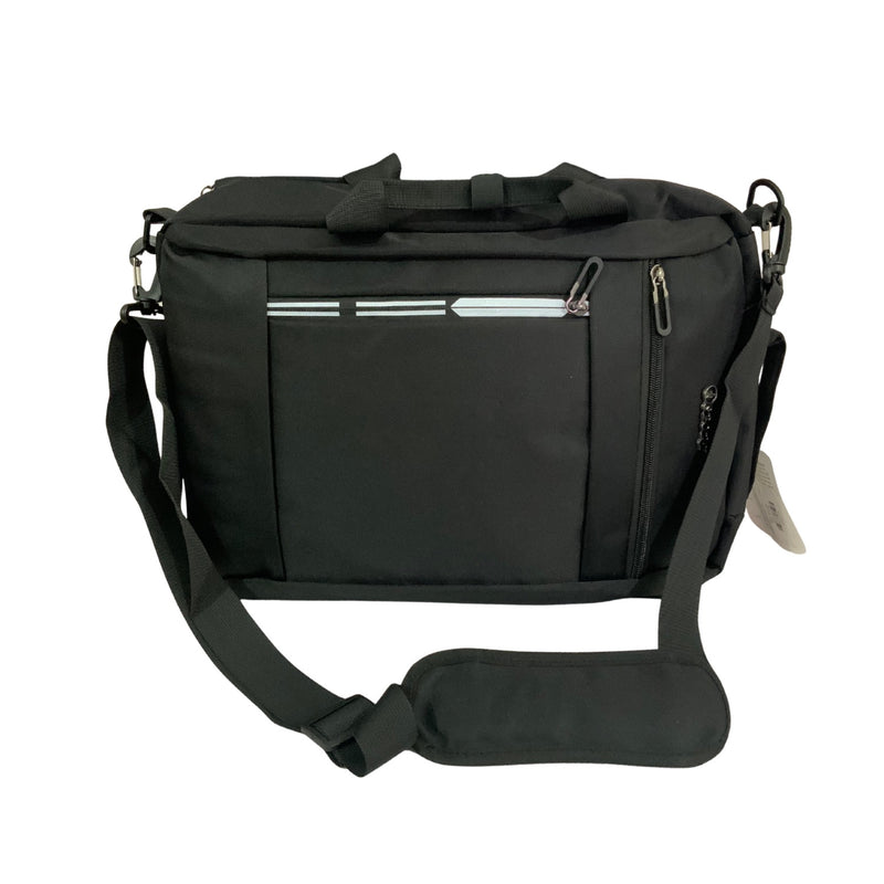 2x1 Mochila Convertible Maletín laptop broches tipo arnés 11 lts 5 compartimientos  BB1714