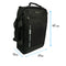 2x1 Mochila Convertible Maletín laptop broches tipo arnés 11 lts 5 compartimientos  BB1714