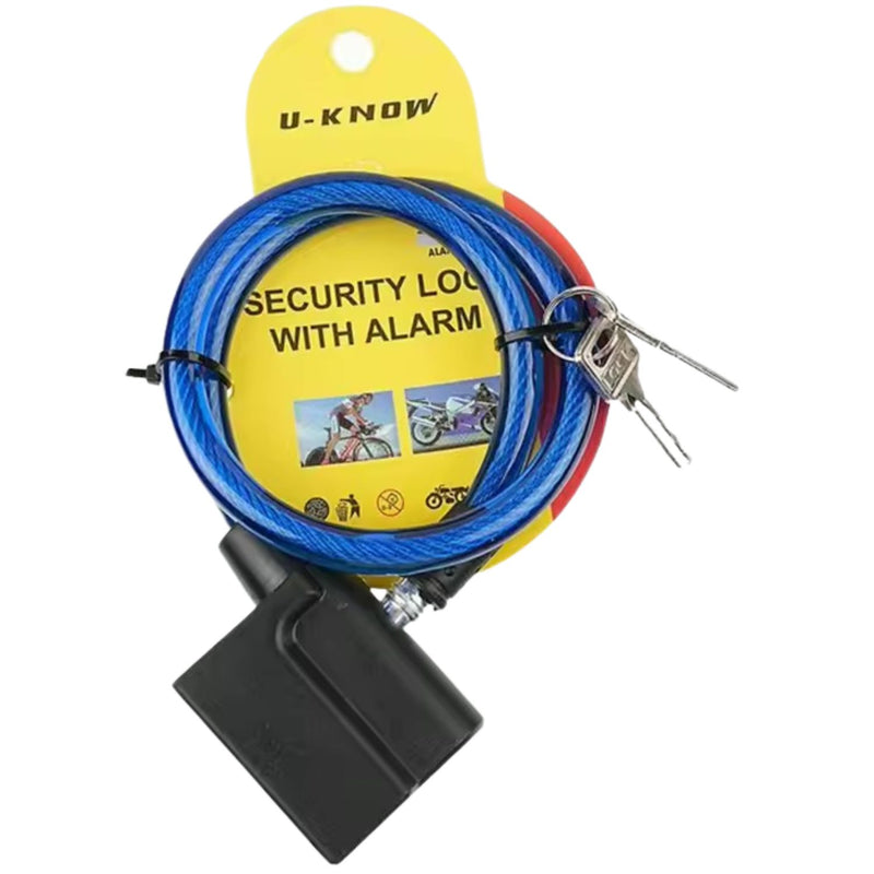 Candado Antirrobo Alarma Sonora MOTOCICLETA / BICI Sistema Sin Llave BJS98