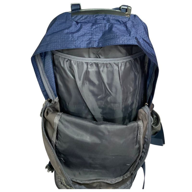 Mochila Alpinismo Silbato*Arnés ergonómico 40 Lts Ventilación*c/ malla + funda 6099