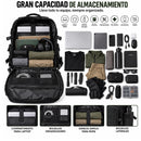 Mochila Táctica Corte Láser 19 Lts "Apertura 180°" porta cargadores lateral   BK087