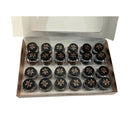 Delineador en crema cafe y negro 24 pz BL024