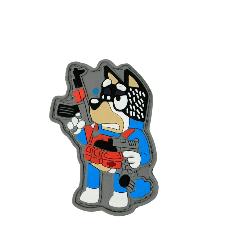 Parche Plástico Velcro Bandera Táctico Gotcha Insignia Qz00