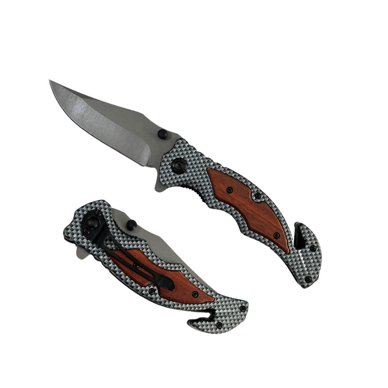 Navaja BOKER de bolsillo manual corta soga rompe vidrio DA