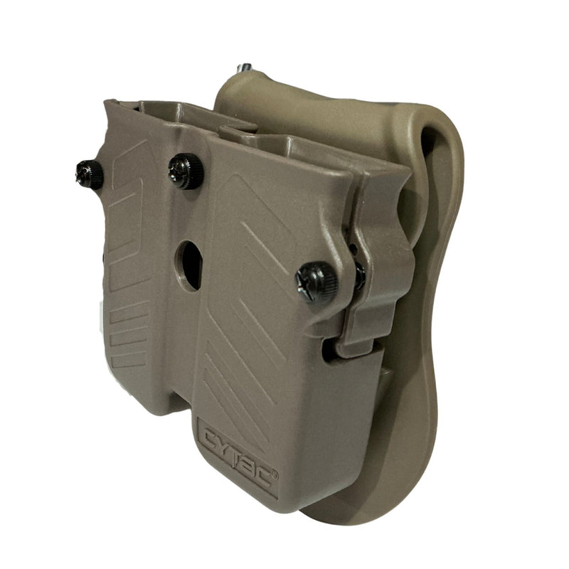 Porta cargador doble COYOTE universal CY calibre 9 mm .40,.45  MARCA CYTAC CY-MPUF