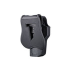 Funda HOLSTER NEGRA Arma PIstola Porta pistola de Paleta  CZ P-09 / P-07 gen 4 rotación 360° MARCA CYTAC CY-P09G4