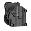 Funda Armas pistolas Compactas y Subcompactas HOLSTER NEGRA Universal ABS rotación 360º MARCA CYTAC CY-UHC