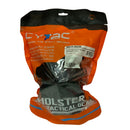 Piernera Porta Arma NEGRA UNIVERSAL CY BASE Polímero ABS  MARCA CYTAC CY-UHFSD