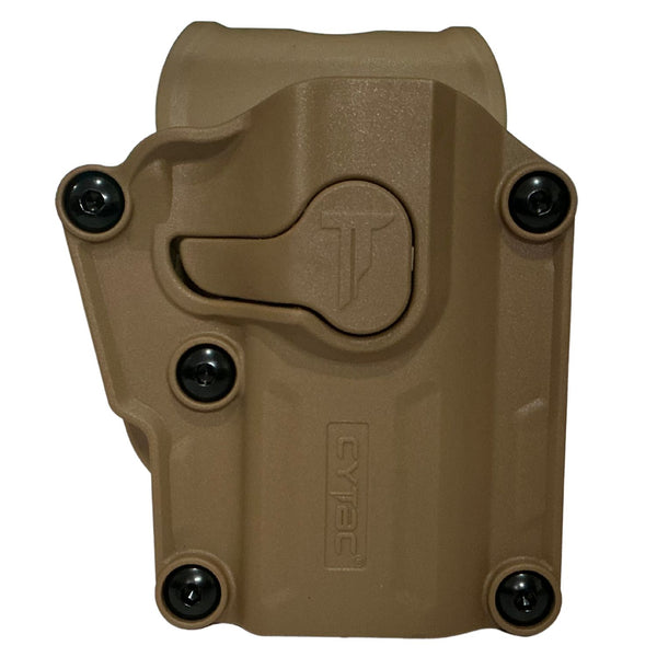 Funda Pistola Arma CAQUI UNIVERSAL Ajuste Perfecto Rápida Extracción MARCA CYTAC CY-UHFSK