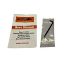 Funda arma pistola Mega-Fit Holster TRANSPARENTE MARCA CYTAC CY-UHFSTP06T