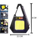 Llavero Luz COB Brillante D5 Emergencia Recargable CY003