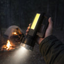 Linterna Solar Recargable COB Trípode Ajustable CY6677