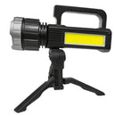 Linterna Solar Recargable COB Trípode Ajustable CY6677