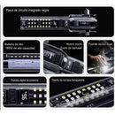 5 en 1 Linterna Alarma Emergencia Rompevidrios Power Bank CYF35