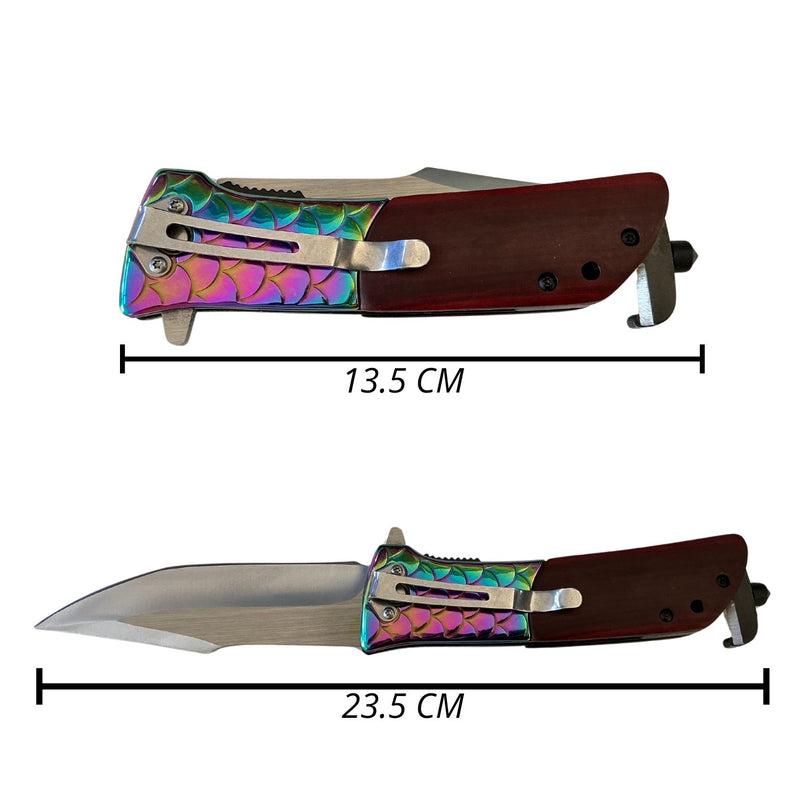Navaja BUCK Táctica Tornasol, Semi-Automática DA329