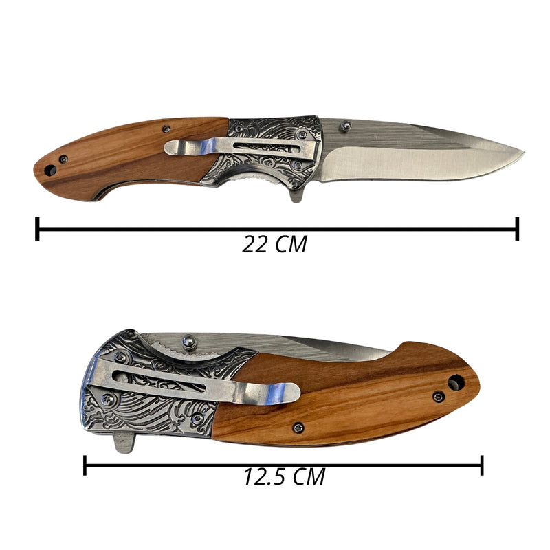 Cuchillo Plegable De Supervivencia Browning DA334