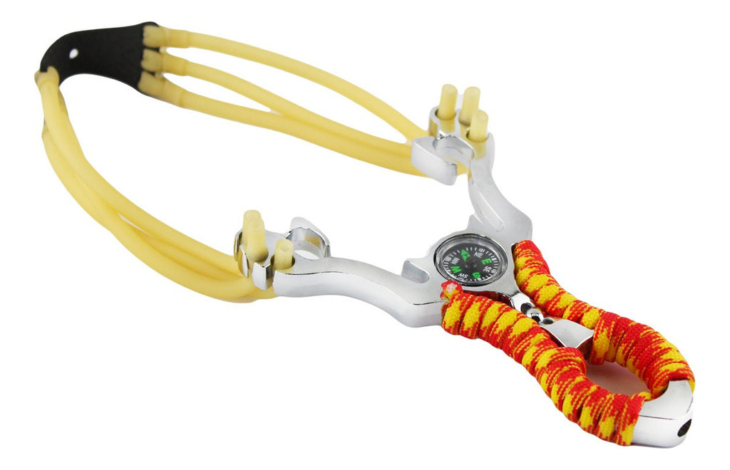 Resortera 3 ligas con brújula y paracord DG005 – RayShop electronics
