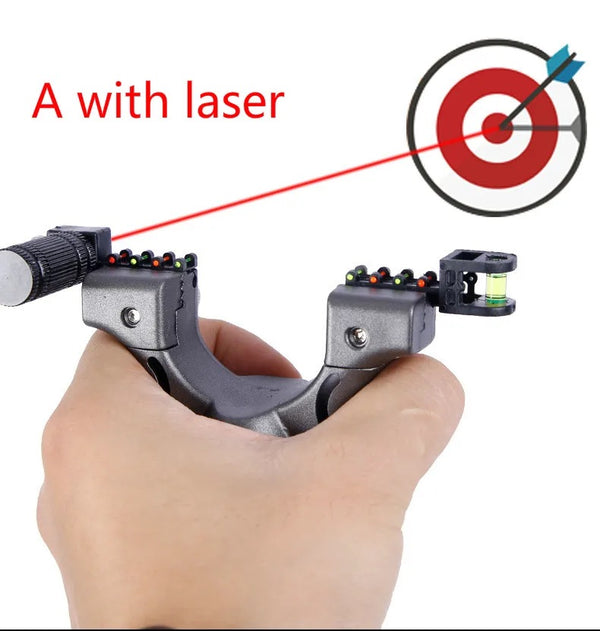Resortera banda de goma con laser DG00