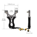 Resortera Profesional Mira LASER Nivel Burbuja Mango Paracord DG9A