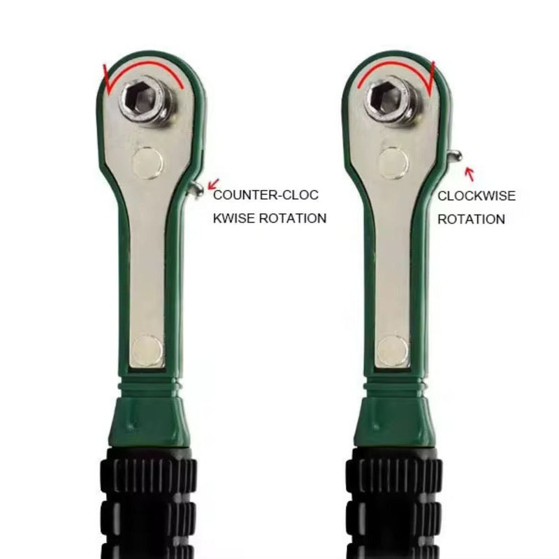 17 en 1 Juego de Matraca 1/4  Multifuncional Puntas * Dados varios DH58