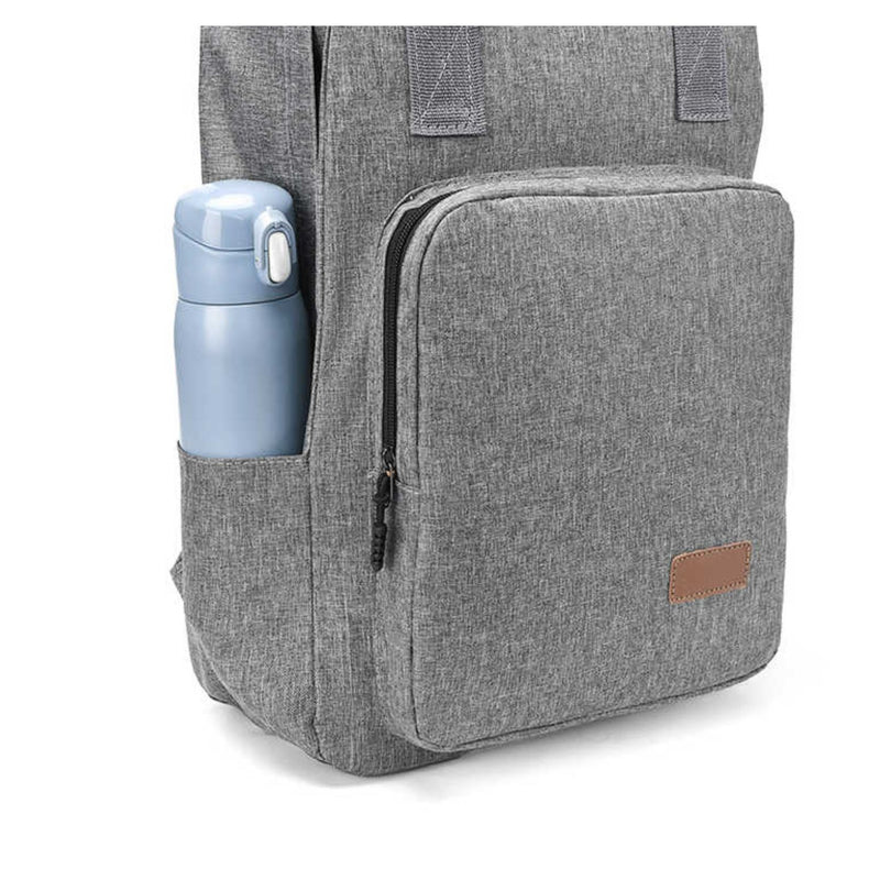 3 en 1 Mochila maletín +lonchera +lapicera laptop porta botellas 15 lts DNB261