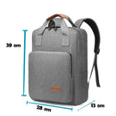 3 en 1 Mochila maletín +lonchera +lapicera laptop porta botellas 15 lts DNB261
