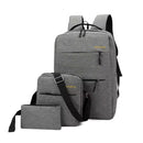 3 en 1 : Mochila + Lonchera + Lapícera USB Laptop 20 lts DNB263