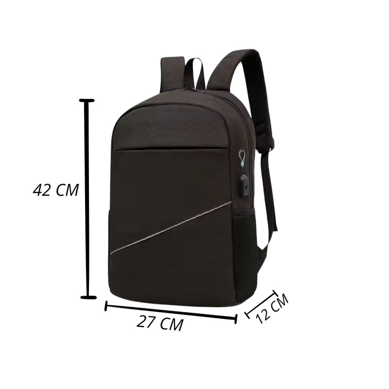 3 en 1 Mochila +Lonchera +Lapicera Audifonos USB LAPTOP DNB264