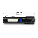 Lámpara LED Mano Frontal Lateral Recargable Clip DT499
