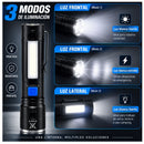 Lámpara LED Mano Frontal Lateral Recargable Clip DT499