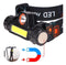 Linterna frontal con imán dos pasos DT446