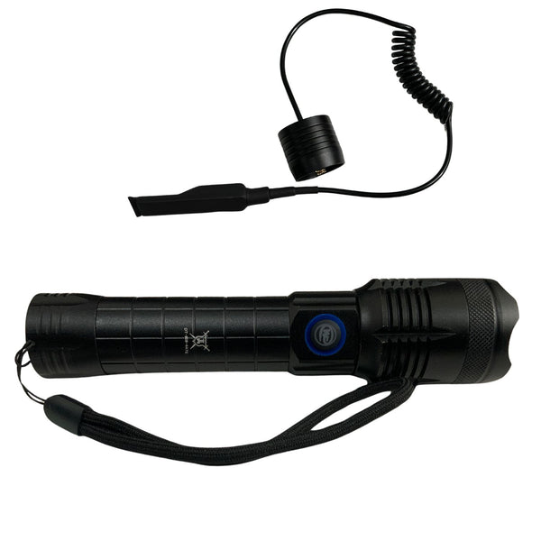 Lampara led T9, c/cola de rata, 5 Pasos, Luz blanca, zoom DT447s